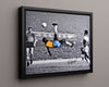 Pele Brazil Autograph Print - Iconic Bicycle Kick Soccer FramedSportPrints Floating Canvas 16x20