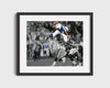 Penn State Autograph Print - Saquon Barkley - Leap of Faith College FSPrints Gallery Frame 16x20
