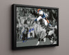 Penn State Autograph Print - Saquon Barkley - Leap of Faith College FSPrints Floating Canvas 16x20