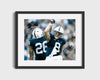 Penn State Autograph Print - Trace McSorley & Saquon Barkley - Dynamic Duo College FSPrints Gallery Frame 16x20