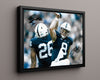 Penn State Autograph Print - Trace McSorley & Saquon Barkley - Dynamic Duo College FSPrints Floating Canvas 16x20