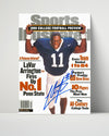 Penn State Autograph SI Print - LaVar Arrington - Linebacker U Fury College FSPrints Poster 16x20