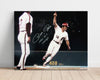 Pete Rose Autograph Print - 1980 WS Champs - Charlie Hustle