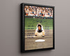 Pete Rose Autograph Print - Headfirst Hustle - Hit King in Flight