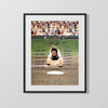 Pete Rose Autograph Print - Headfirst Hustle - Hit King in Flight