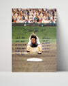 Pete Rose Autograph Print - Headfirst Hustle - Hit King in Flight
