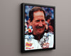 Racing Autograph Print - Dale Earnhardt and Richard Childress - Team Photo Racing FSPrints Floating Canvas 16x20