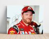 Racing Autograph Print - Dale Earnhardt Jr and Sr - Father Son Racing FSPrints Poster 16x20