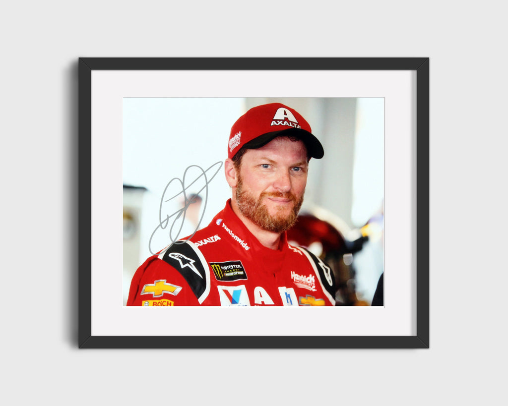 Racing Autograph Print - Dale Earnhardt Jr - Axalta Portrait Racing FSPrints Gallery Frame 16x20