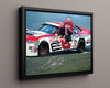 Racing Autograph Print - Dale Earnhardt Jr - National Guard Racing FSPrints Floating Canvas 16x20