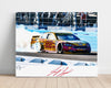 Racing Autograph Print - Joey Logano - Burnout Celebration Racing FSPrints Poster 16x20