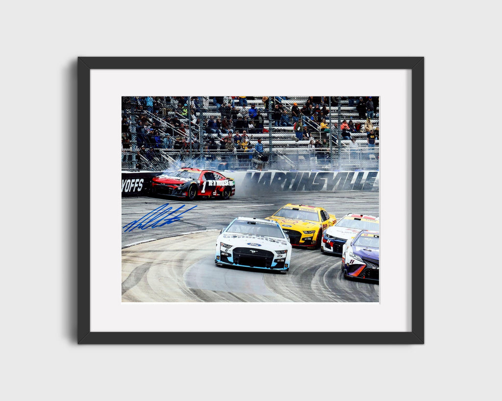 Racing Autograph Print - Ross Chastain - Martinsville Move Racing FSPrints Gallery Frame 16x20
