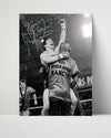 Ray Mancini Autograph Print - Boom Boom Celebration - Heart of a Champion Boxing FSPrints Poster 16x20