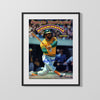 Reggie Jackson Autograph SI Print - Superduperstar 1974 - Mr. October Rise