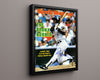 Rickey Henderson Autograph SI Print - Bronx Burner 1986 - Speed Demon