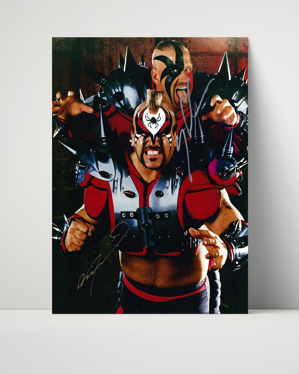 Unframed Road Warriors Autograph Promo Print Unframed Print - Wrestling FSP - Unframed