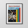 Roberto Clemente Autograph SI Print - Pirates Star - The Great One Swings