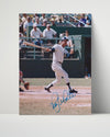 Roy White Autograph Print - At the Plate - Bronx Bomber Swing