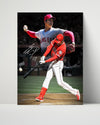Shohei Ohtani Autograph Print - Spotlight Dual Threat - Pitch and Power