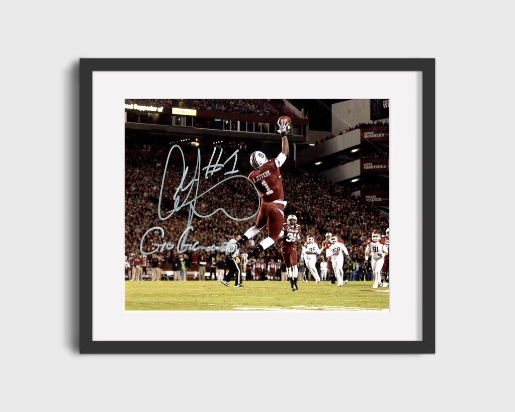 South Carolina Autograph Print - Alshon Jeffery - Gamecock High Flyer College FSPrints Gallery Frame 16x20