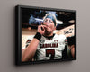 South Carolina Autograph Print - Spencer Rattler - Cigar Victory College FSPrints Floating Canvas 16x20