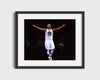 Stephen Curry Autograph Print - Warriors Celebration