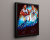 Stephen Curry and Klay Thompson Autograph Print - Splash Brothers - From Deep Waters