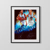 Stephen Curry and Klay Thompson Autograph Print - Splash Brothers - From Deep Waters
