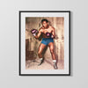 Sugar Ray Robinson Autograph Print - Training Pose - Pound for Pound King Boxing FSPrints Gallery Frame 16x20