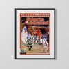 Syracuse Autograph SI Print - Carmelo Anthony Sweet Victory - Orange Crush College FSPrints Gallery Frame 16x20