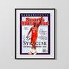 Syracuse Autograph SI Print - Jim Boeheim 2003 Champs - Cutting Nets College FSPrints Gallery Frame 16x20