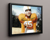 Tennessee Autograph Print - Johnny Majors QB Legend - Vol for life College FSPrints Floating Canvas 16x20