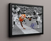 Tennessee Autograph Print - Josh Dobbs Pylon Dive - Pylon fly College FSPrints Floating Canvas 16x20
