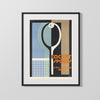 Tennis Poster - Cochet Sports Paris - French Flair Tennis FSPrints Gallery Frame 16x20