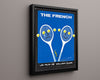 Tennis Poster - The French Film - Happy and Sad Sets Tennis FSPrints Floating Canvas 16x20