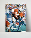Texas Autograph Print - Earl Campbell - Tyler Rose Power College FSPrints Poster 16x20
