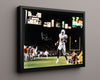 Texas Autograph Print - Vince Young - Rose Bowl Run College FSPrints Floating Canvas 16x20