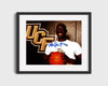 UCF Autograph Print - Tacko Fall - Towering Talent College FSPrints Gallery Frame 16x20