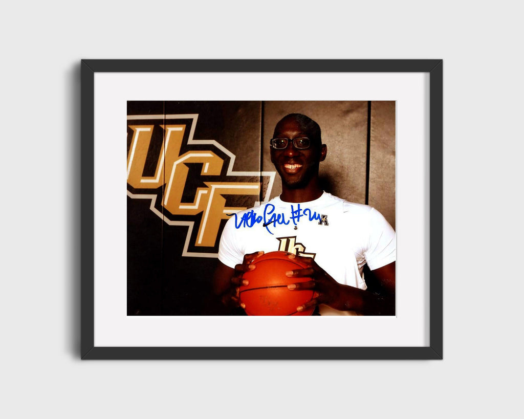 UCF Autograph Print - Tacko Fall - Towering Talent College FSPrints Gallery Frame 16x20