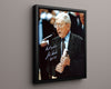 UCLA Autograph Print - John Wooden - Pyramid of Success College FSPrints Floating Canvas 16x20