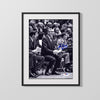 UCLA Autograph Print - John Wooden Courtside - Wizard of Westwood College FSPrints Gallery Frame 16x20