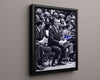 UCLA Autograph Print - John Wooden - Wizard of Westwood College FSPrints Floating Canvas 16x20