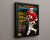 UGA Walker signed Preview College FSPrints Floating Canvas 16x20