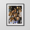 North Carolina Autograph Print - Roy Williams Trophy - Tar Heel Triumph College FSPrints Gallery Frame 16x20