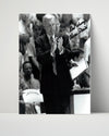 North Carolina Autograph Print - Dean Smith Photo College FSPrints Poster 16x20