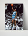 North Carolina Autograph Print - Jordan Photo College FSPrints Poster 16x20