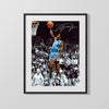 North Carolina Autograph Print - Jordan Photo College FSPrints Gallery Frame 16x20