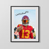 USC Autograph Print - Caleb Williams Heisman Pose - Fight On Future College FSPrints Gallery Frame 16x20