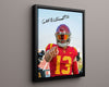 USC Autograph Print - Caleb Williams Heisman Pose - Fight On Future College FSPrints Floating Canvas 16x20