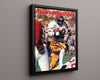 USC Autograph SI Print - Charles White Runs Wild - Rolling Back Tide College FSPrints Floating Canvas 16x20